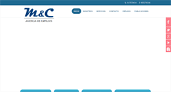 Desktop Screenshot of empleosmycperu.com